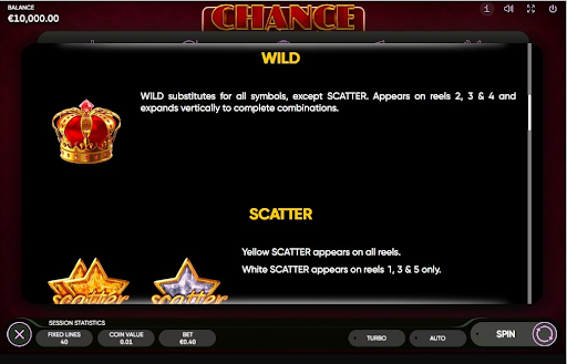 Chance Machine 40 Wild